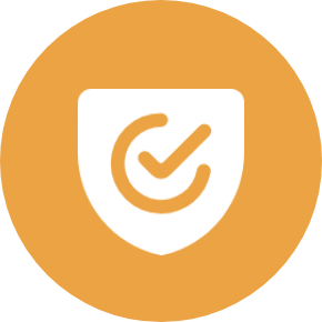 orange shield icon